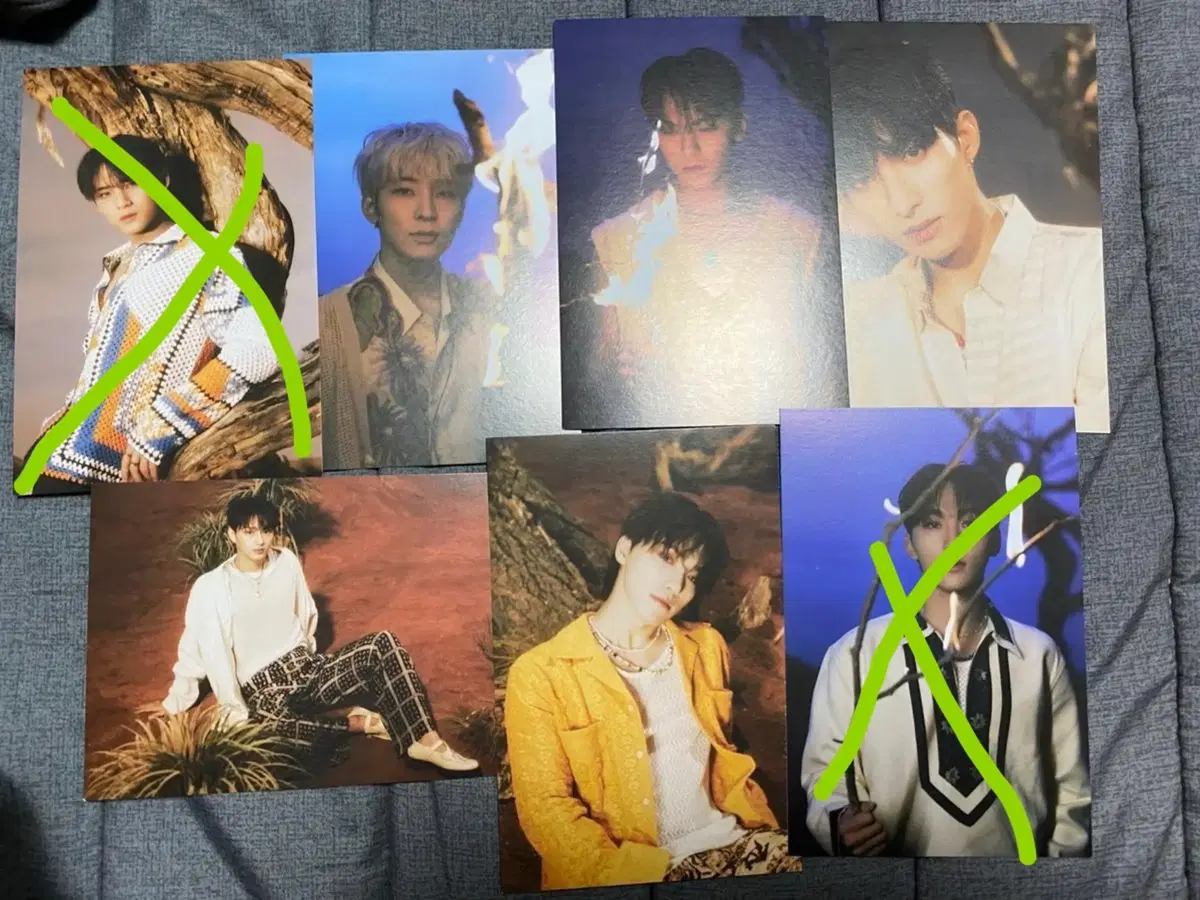 Seventeen Feathersun postcard WTS