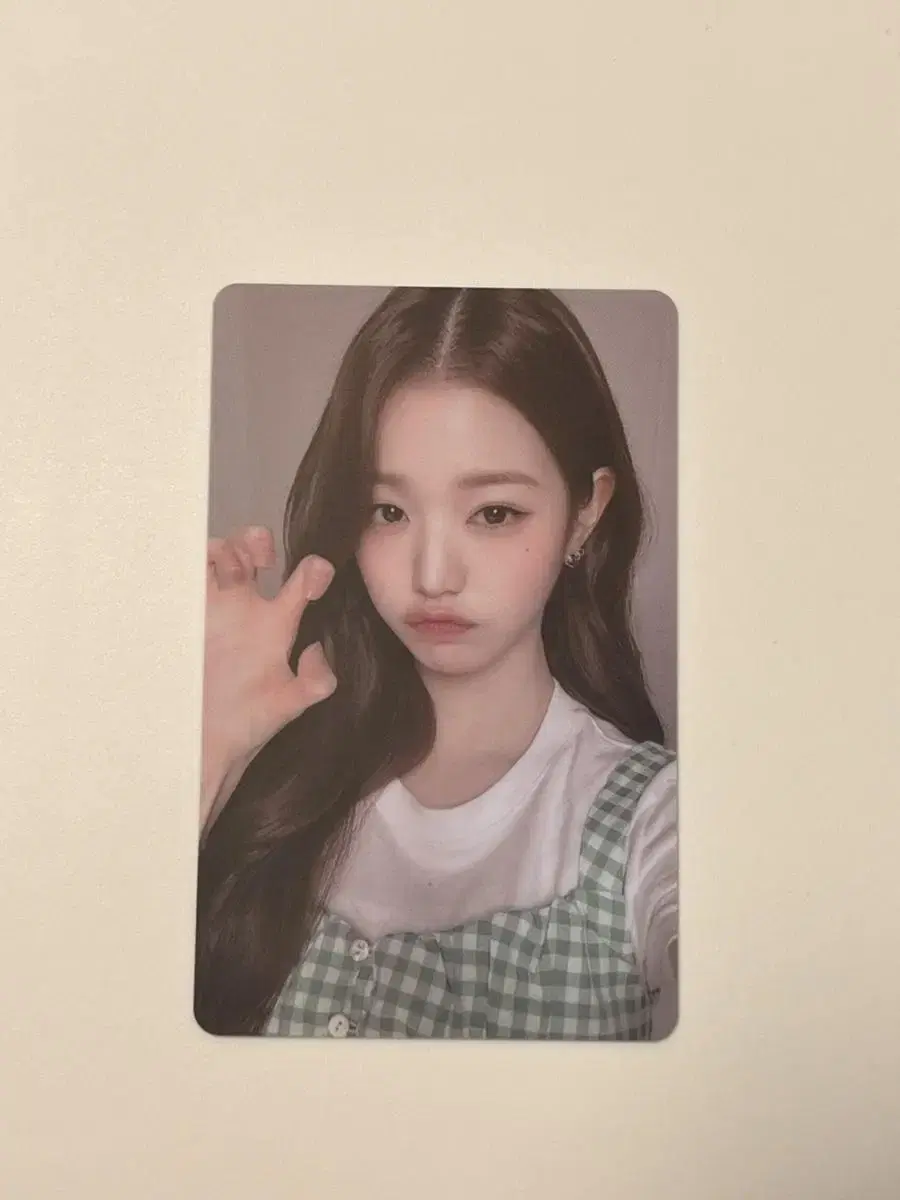 Jang Wonyoung Jang Wonyoung Papa John's 2nd photocard WTS