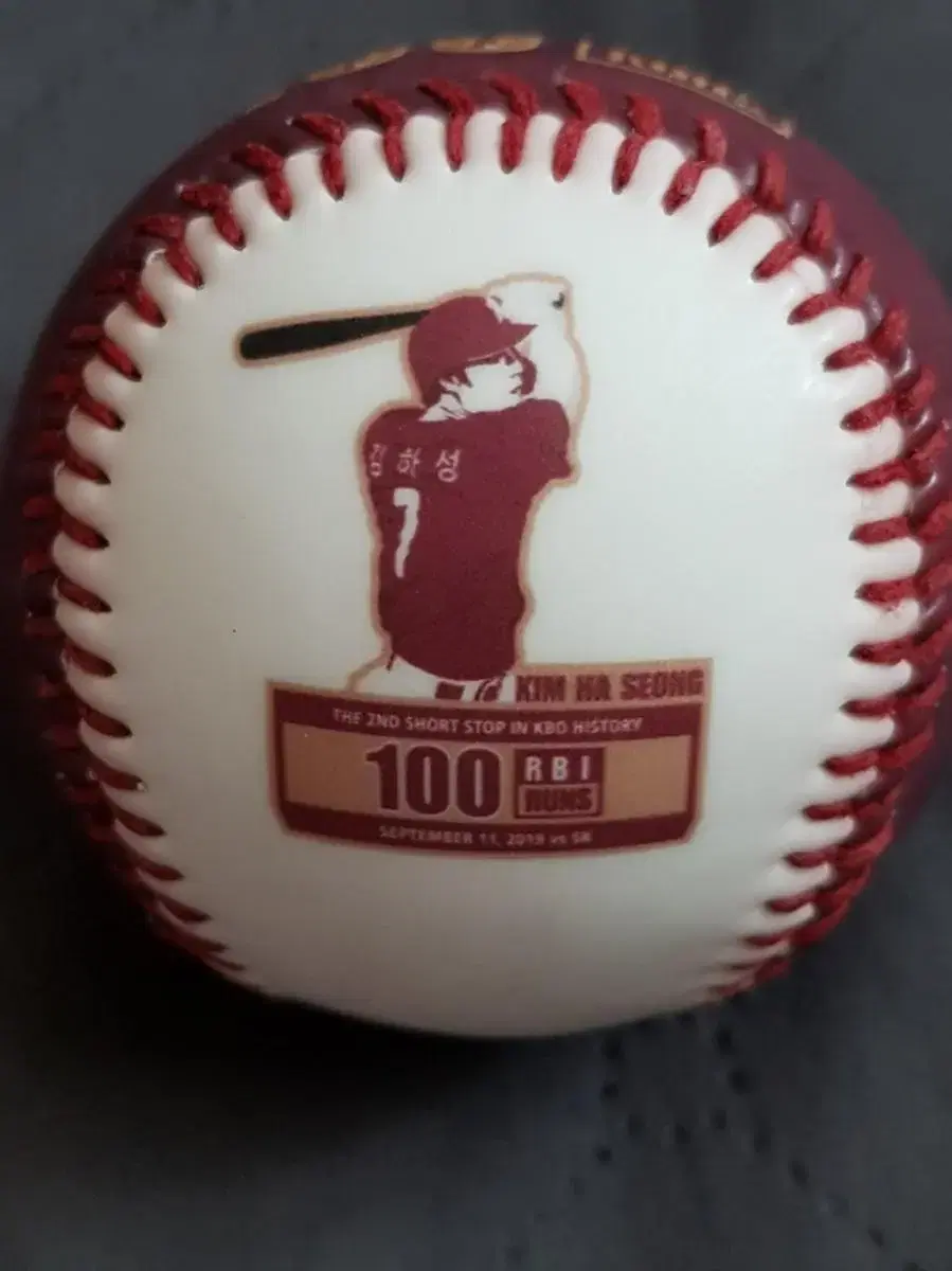 Kim Ha-Sung 100 RBI 100 Run Monument