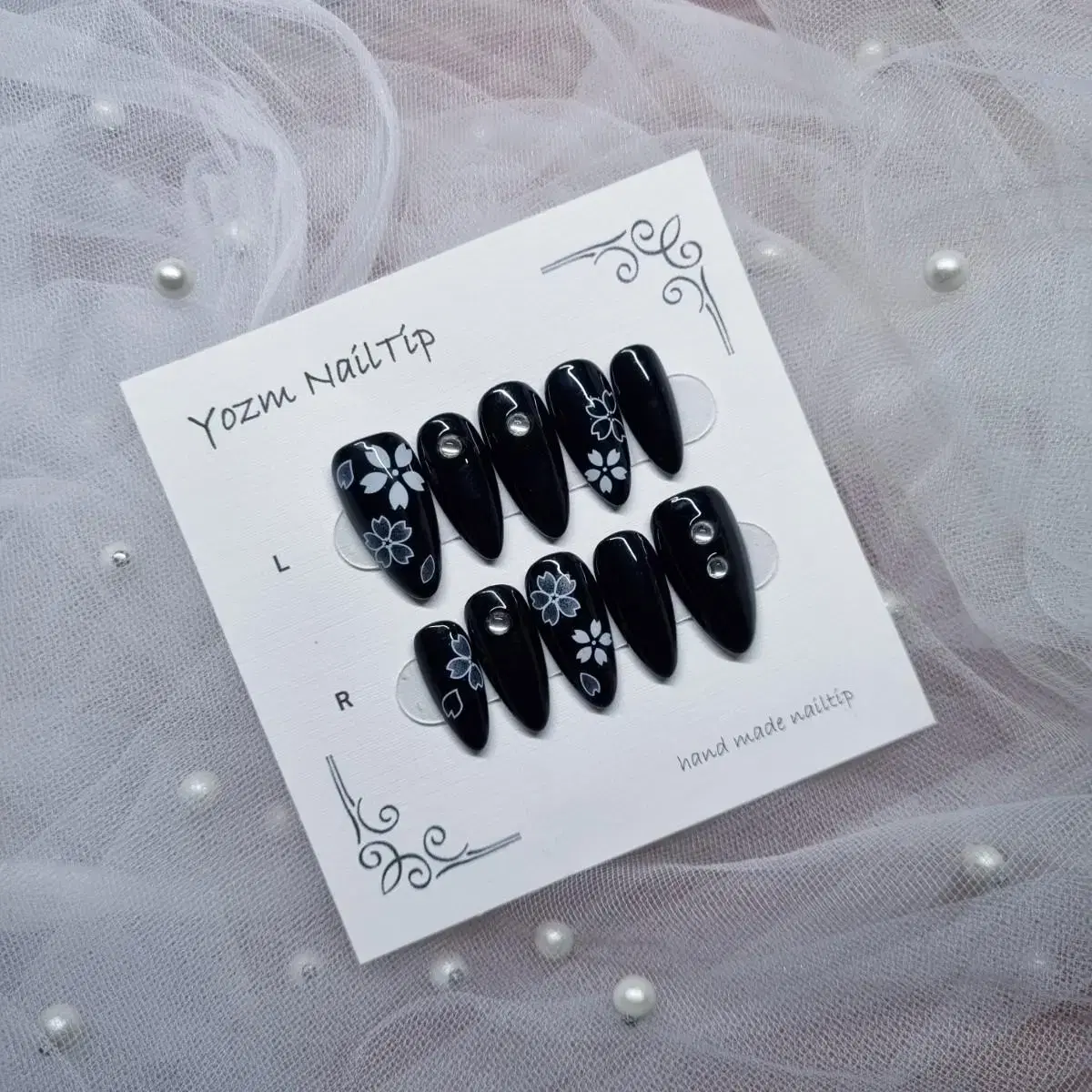 Yozm NailTip 블랙싴벚꽃