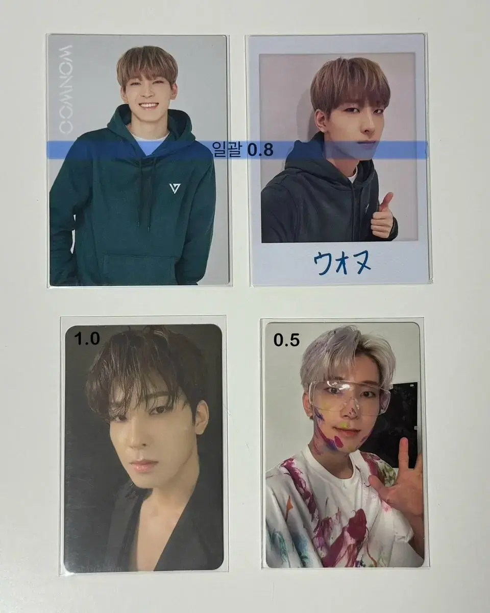 SEVENTEEN seventeen wonwoo photocards wts sells