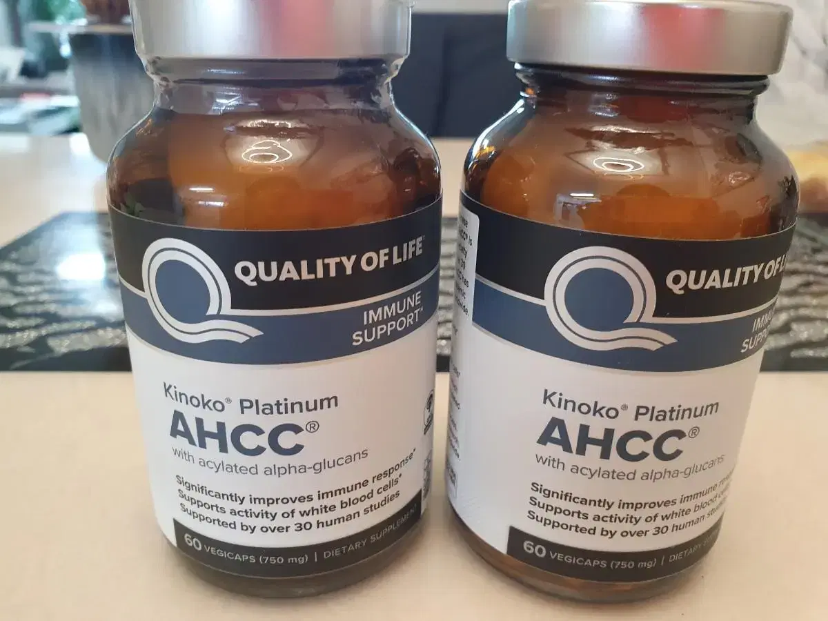 키노코 플래티넘 AHCC 750mg 2병 새제품