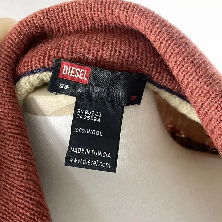 Diesel Western Knitwear Zip-Up