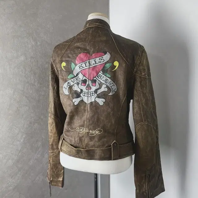 ED Hardy Brown Rider Jacket