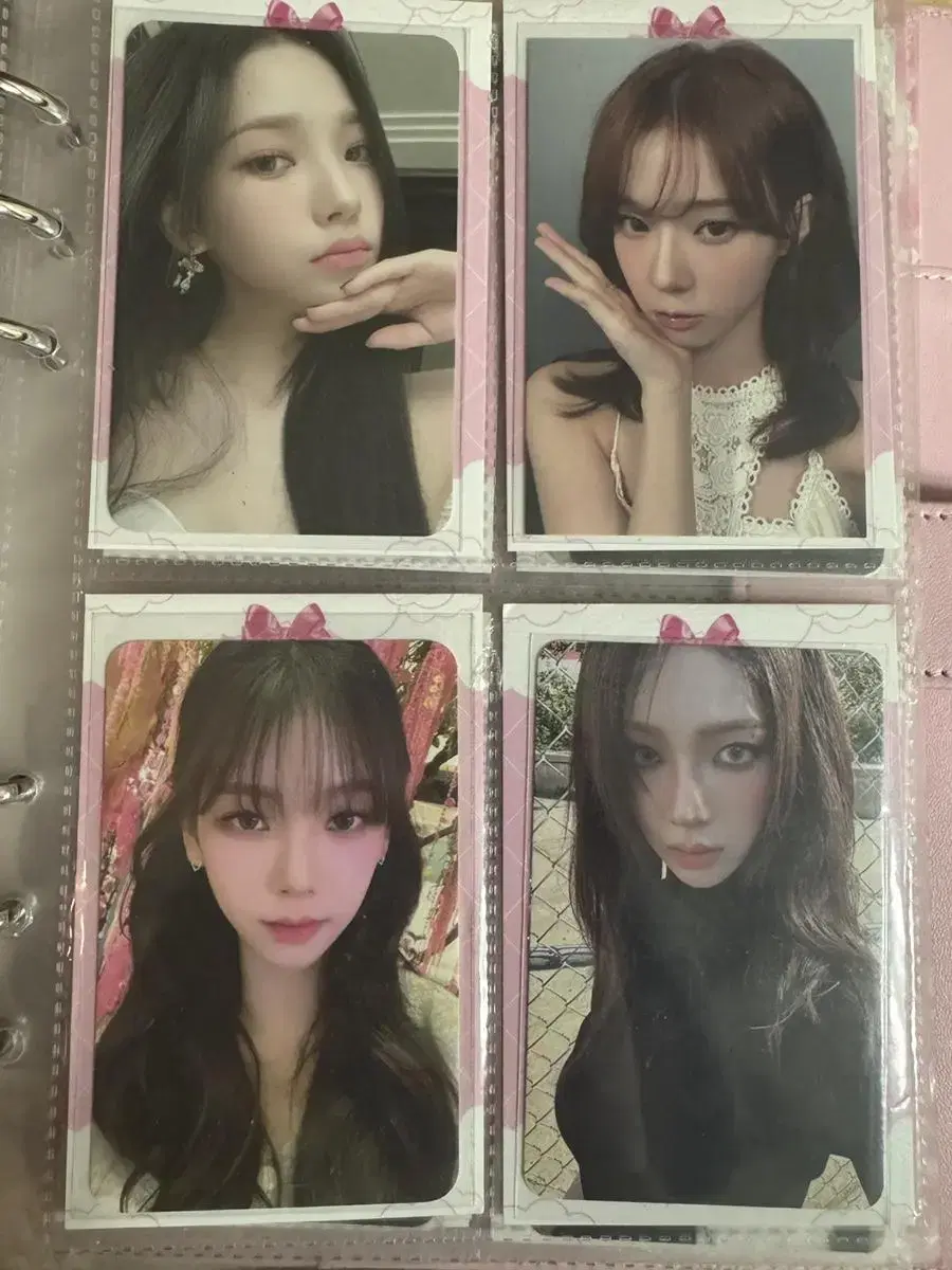 aespa photocard sells