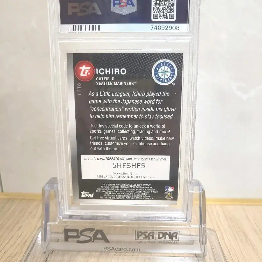 스즈키 이치로 psa10