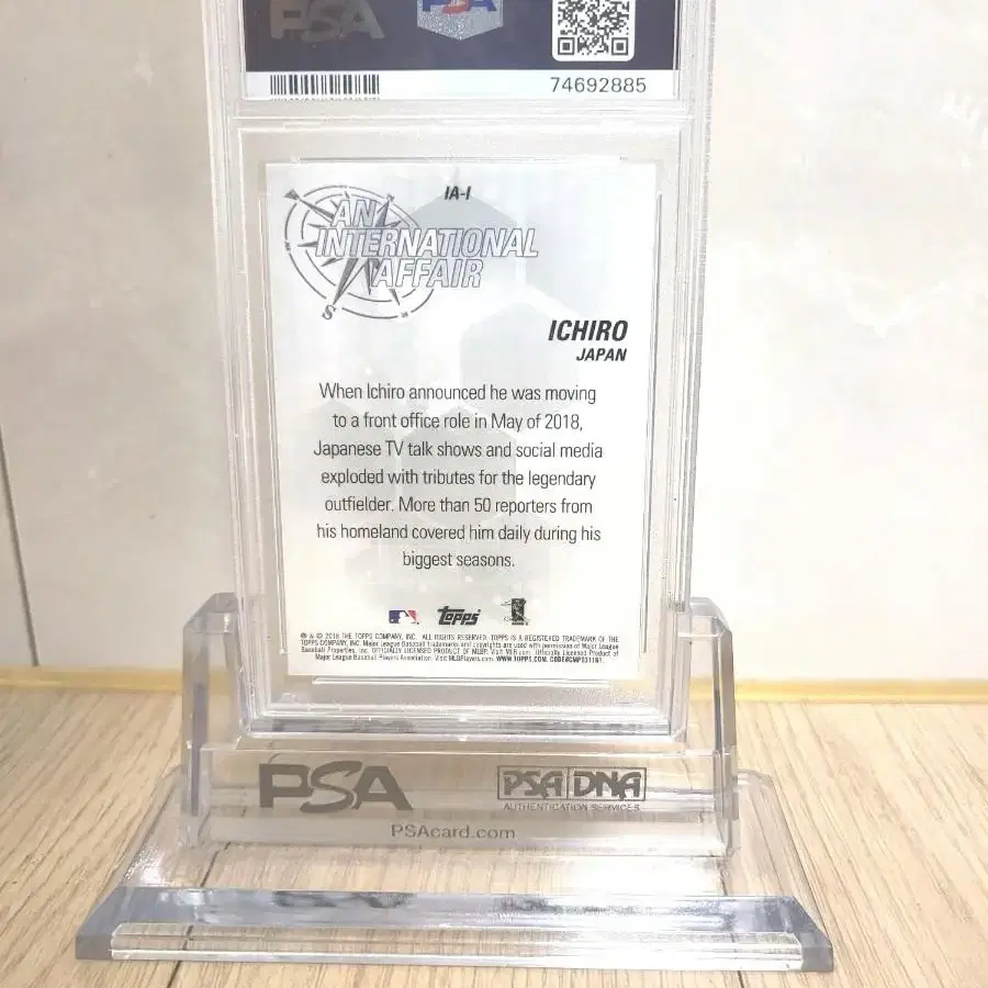 스즈키 이치로 psa10