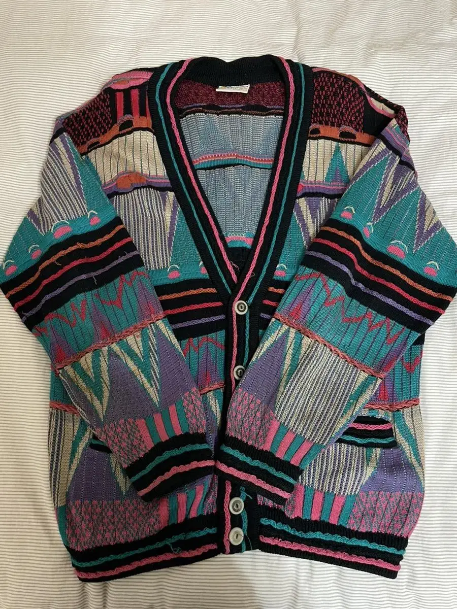 Vintage pattern cardigan