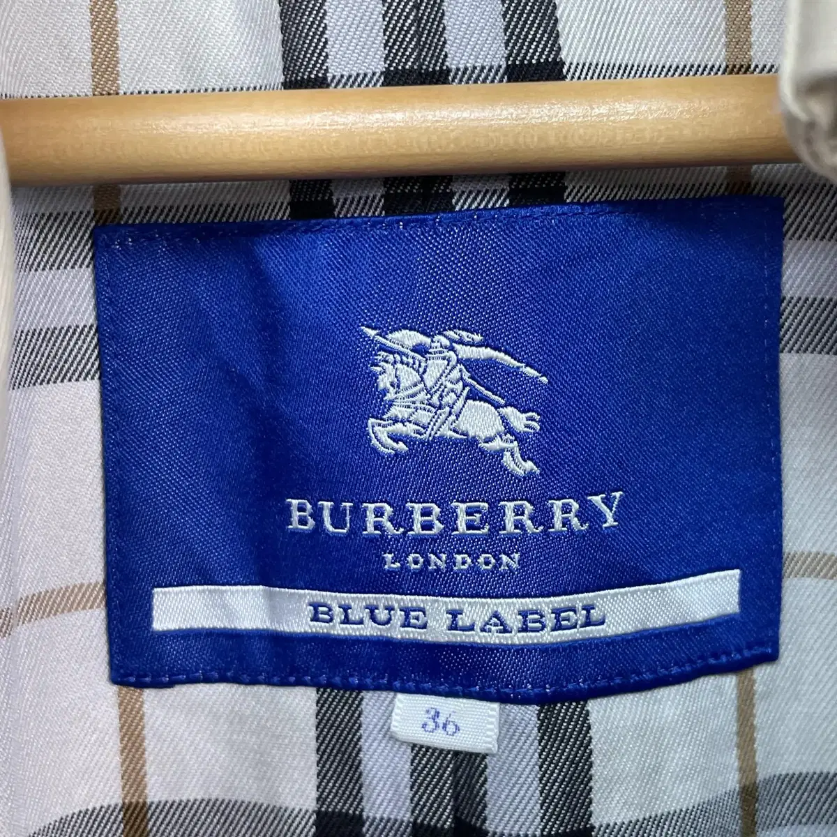 [36] burberry 버버리 블루라벨 트렌치코트