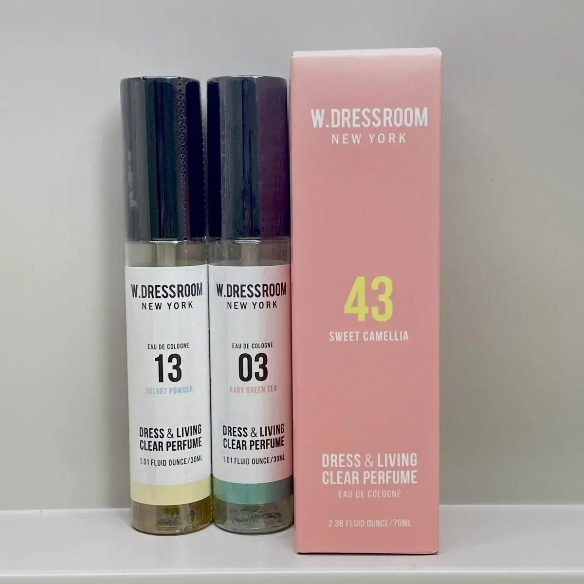 더블유드레스룸 퍼퓸 30ml,70ml 일괄판매