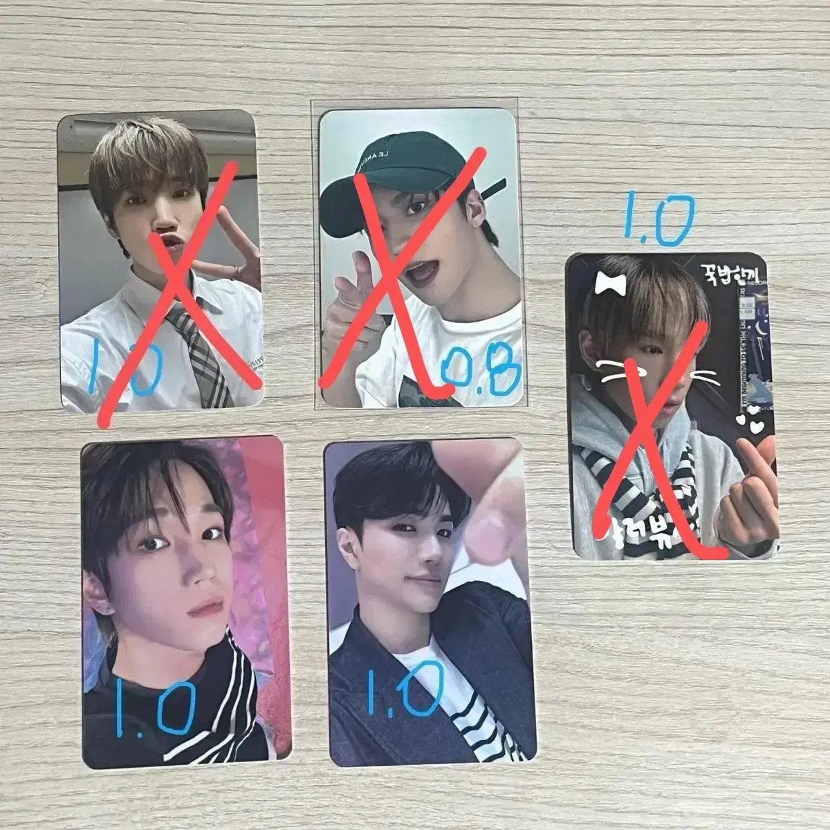 Vanner unreleased photocard wts (see photo)