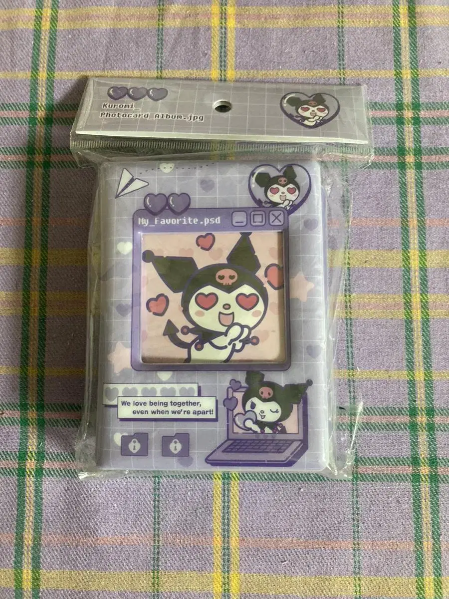 Kuromi photocard binder