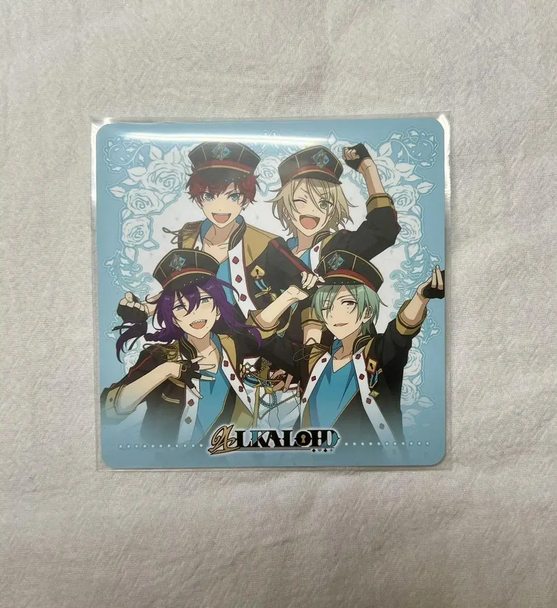 Anstar 3rd Anniversary Exhibition Alkaloid Coaster sell wts Ensemble Stars