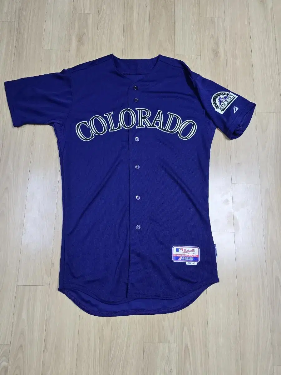 (40) Colorado Rockies Authentic Majestic Jersey