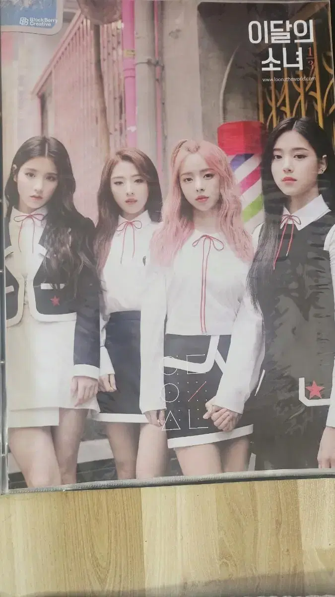 Sell 1/3 of Loona poster.