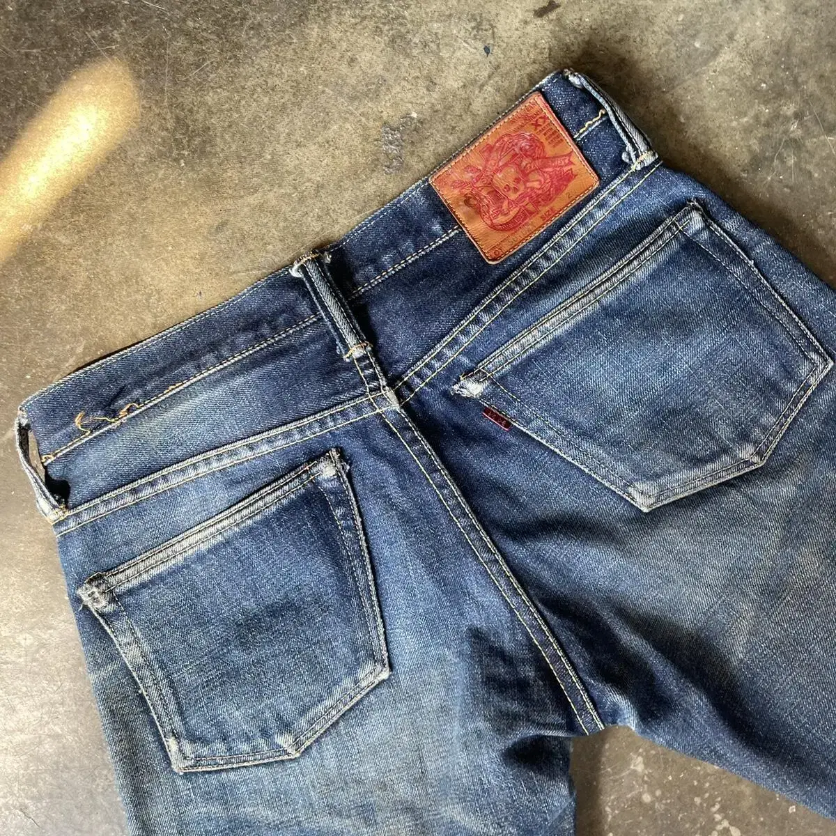 JP SKULL JEANS 5010XX selvedge