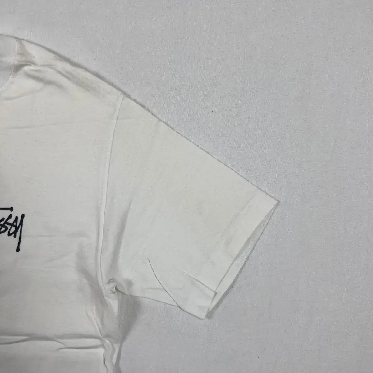 90s 스투시 stussy 로고 드래곤 프린트 반팔티