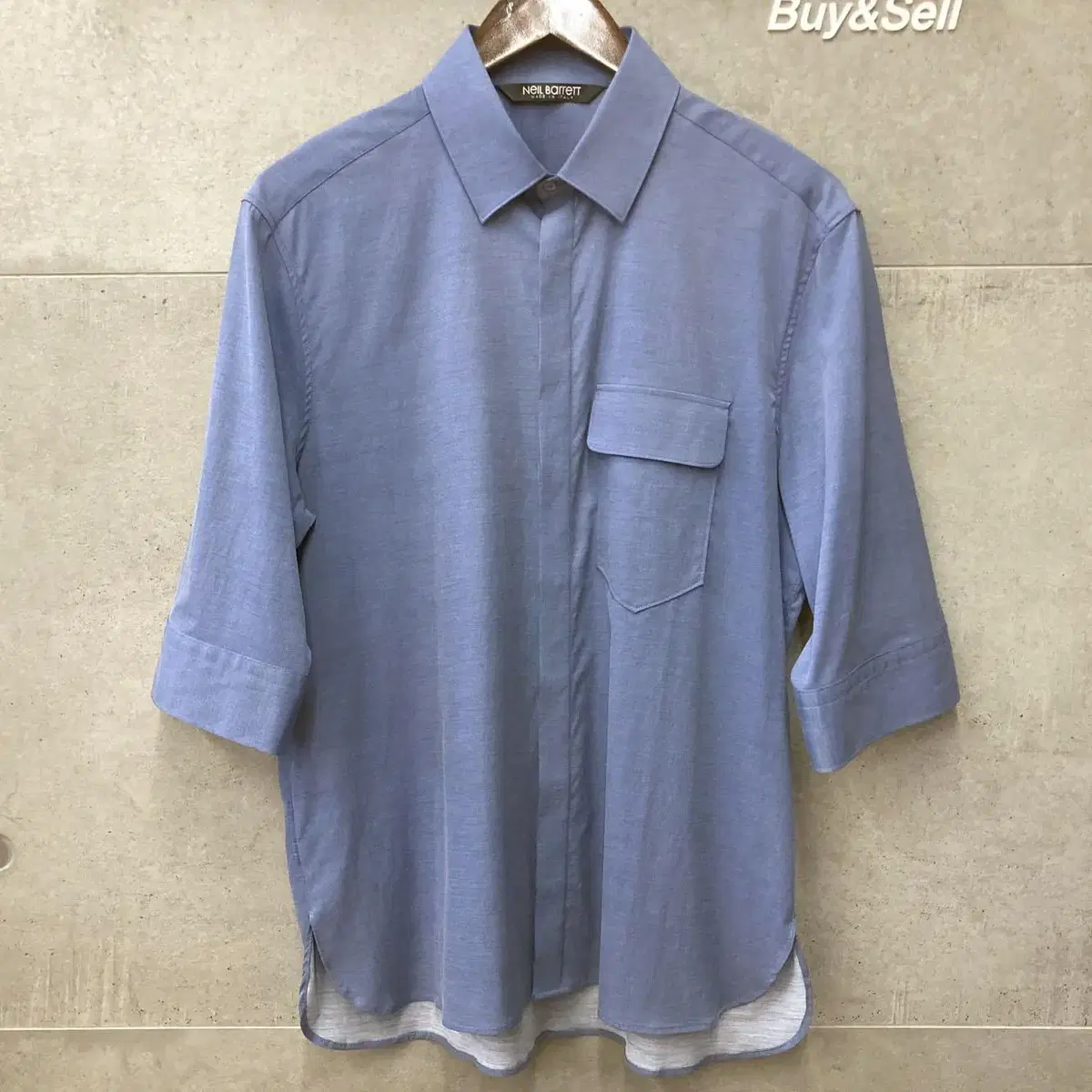 Nilvarette One-Pocket 5-Part Shirt-Bloo-B01976