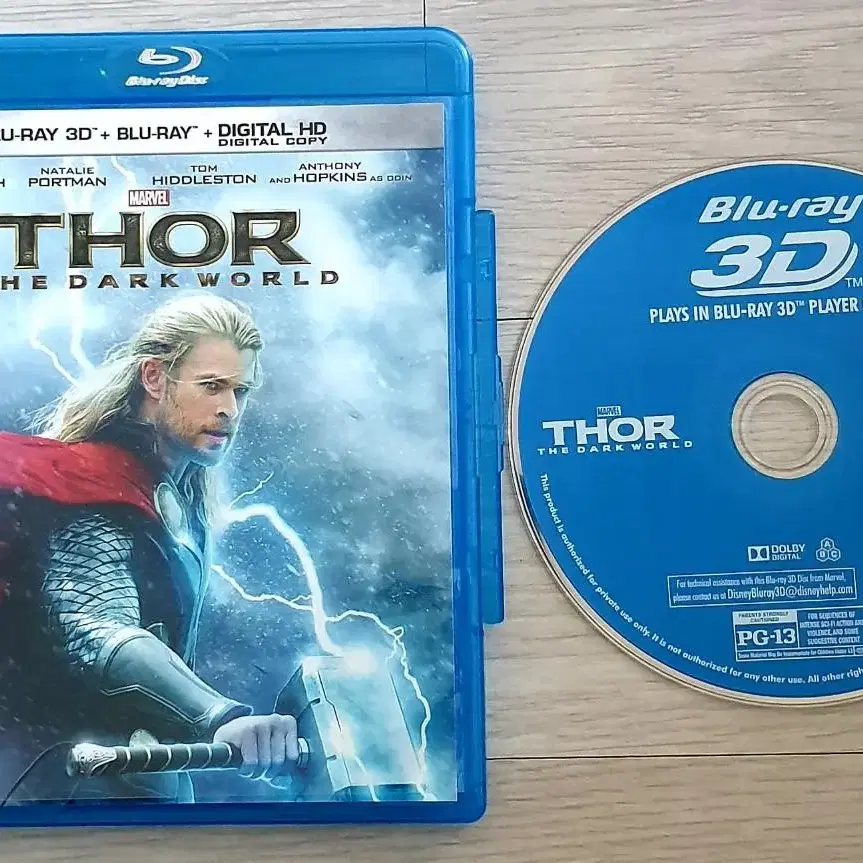 3D 블루레이.한글자막없슴.토르 다크월드 Thor Dark World