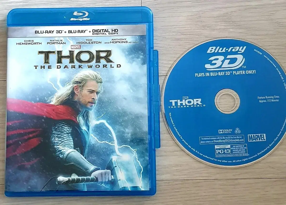 3D 블루레이.한글자막없슴.토르 다크월드 Thor Dark World