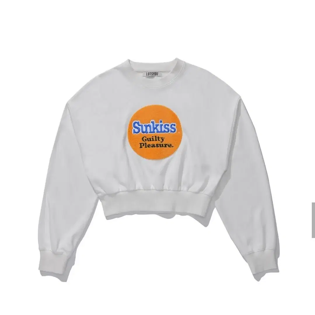 lostyou_ Sun Kiss Sweat Shirt White 라츠유