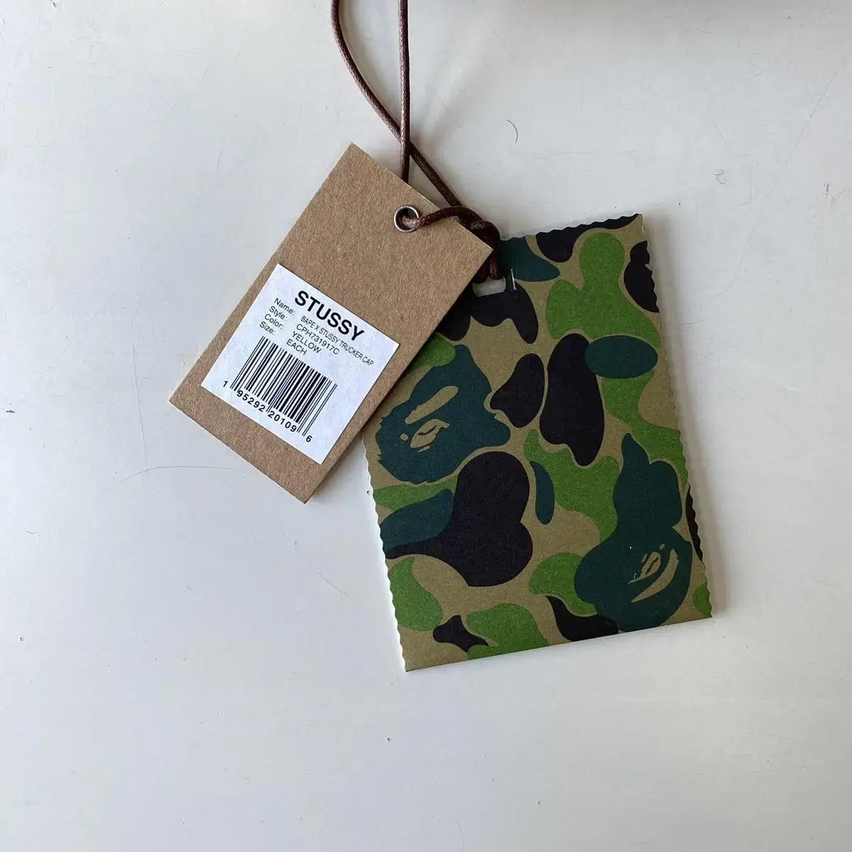 [Free] 스투시 stussy 베이프 bape 트러커 캡 옐로우