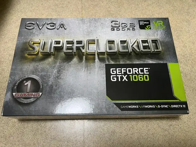 EVGA GTX1060 SC 3G