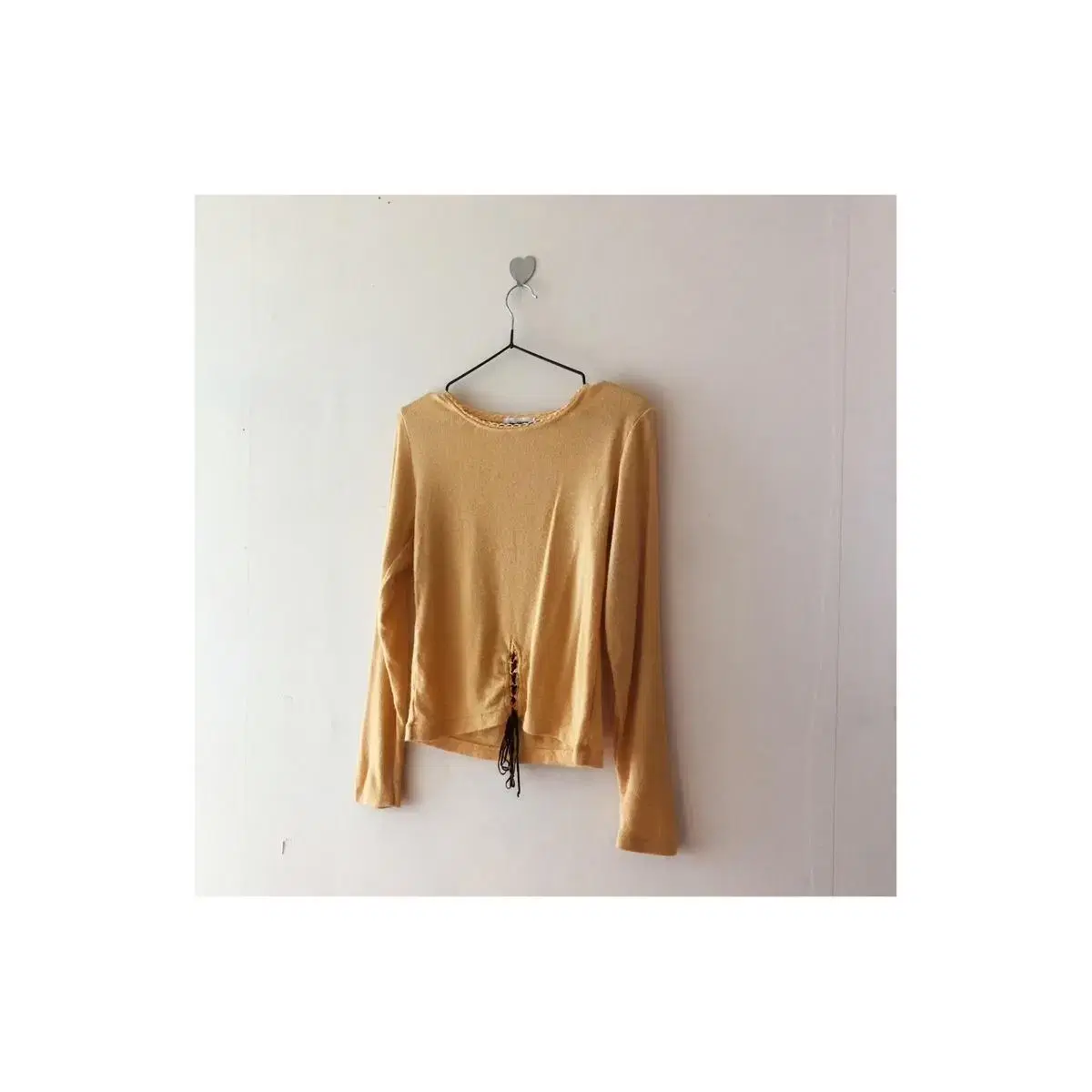 Vintage be STOW yellow knit