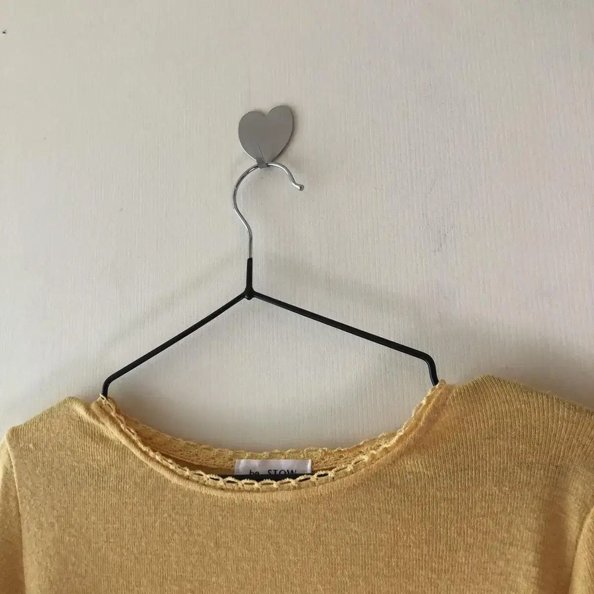 Vintage be STOW yellow knit