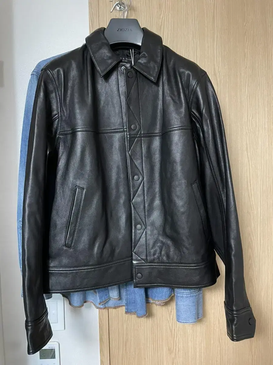 [L] Rack and Bone Leather Jacket Leather Jacket