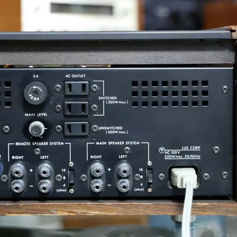 (명품) 럭스만 SQ-38FD MKII 고급 진공관 인티앰프ㅡ민트급ㅡ