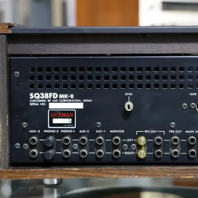 (명품) 럭스만 SQ-38FD MKII 고급 진공관 인티앰프ㅡ민트급ㅡ