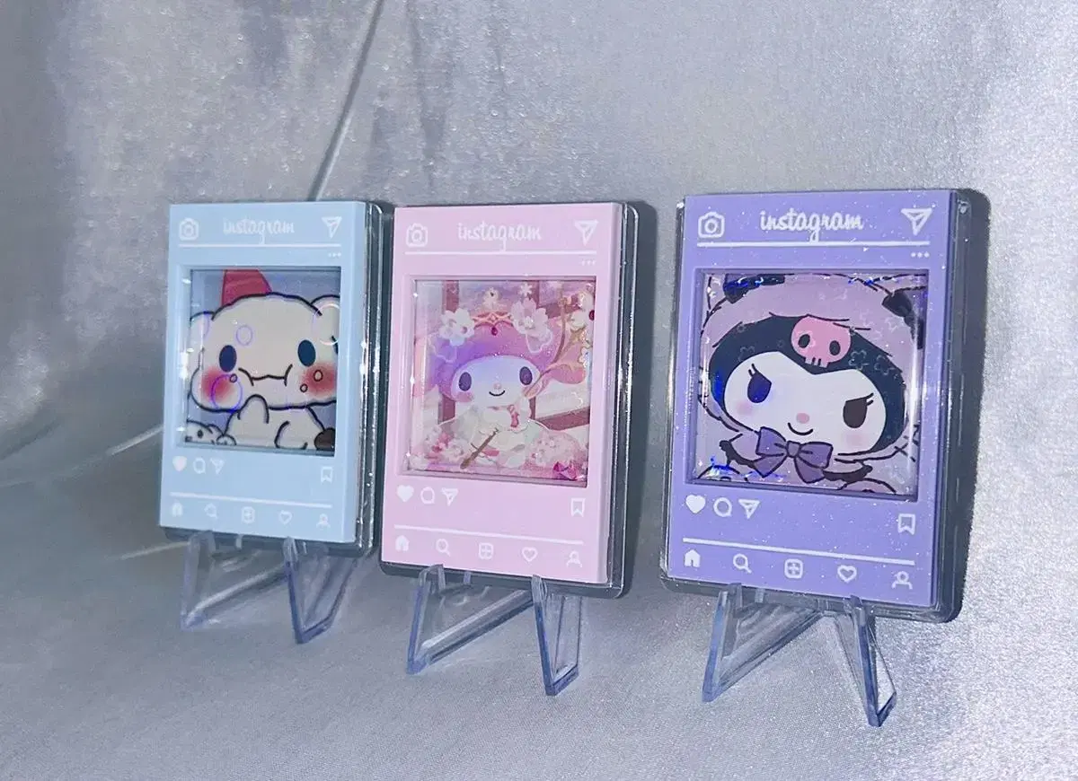 Mini Size Resin Topknot Stargram Sanrio Kuromi Melody Pom Pom Purine Cinnamon Roll
