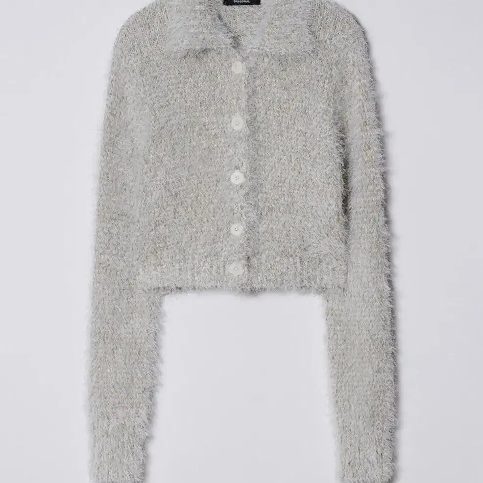 다이애그널 FUZZY MIXED KNIT CARDIGAN (mint)