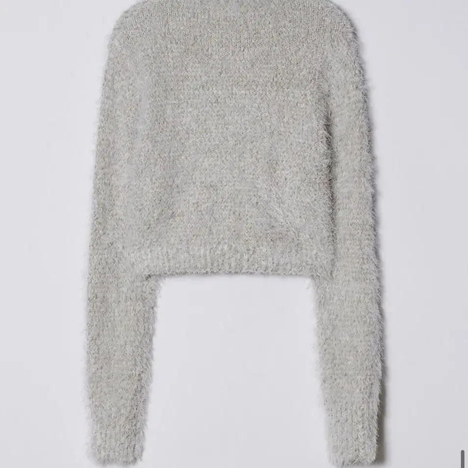 다이애그널 FUZZY MIXED KNIT CARDIGAN (mint)