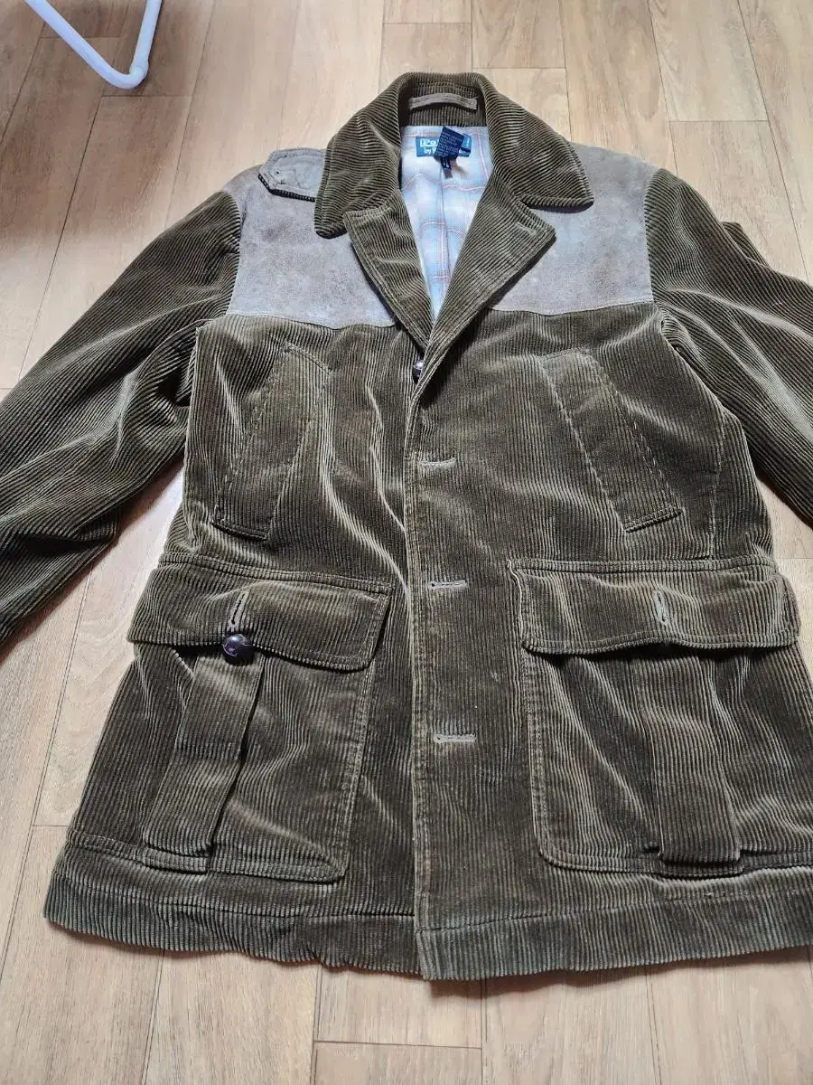 M)Polo Ralph Lauren Leather Patch Corduroy Hunting Jacket