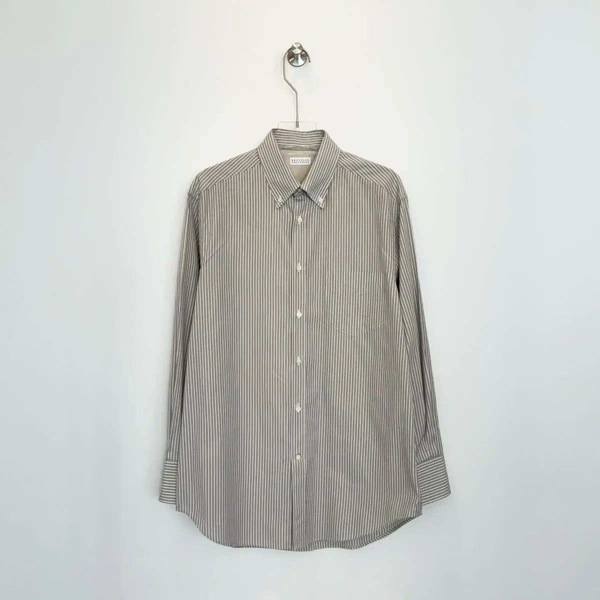 [100] Brunello Cucinelli Striped Shirt L