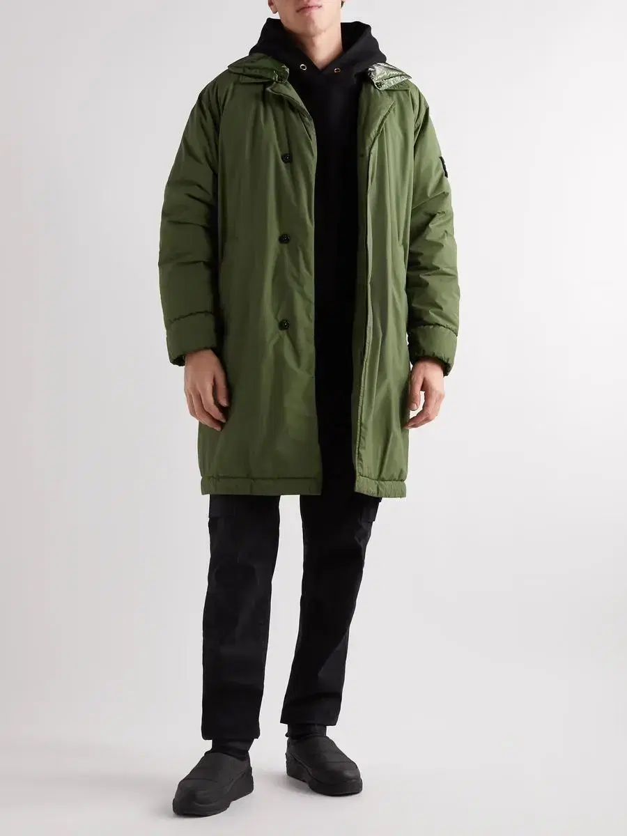 Stone Island Naslan Lightweight Wattrow Down Coat M(105) Petrol