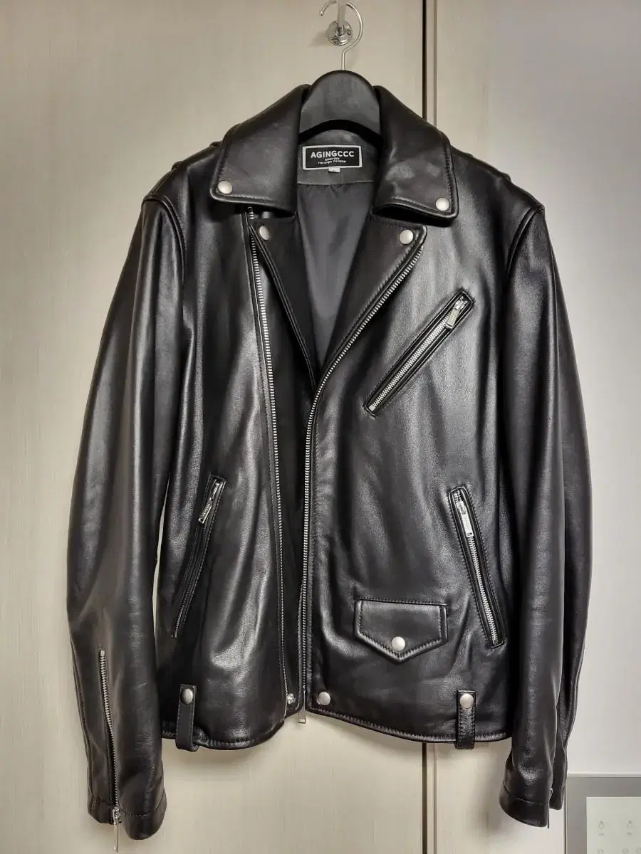 AgingCCC AgingCCC Lambskin Rider Jacket