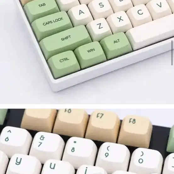 그린 옐로 키캡  xda