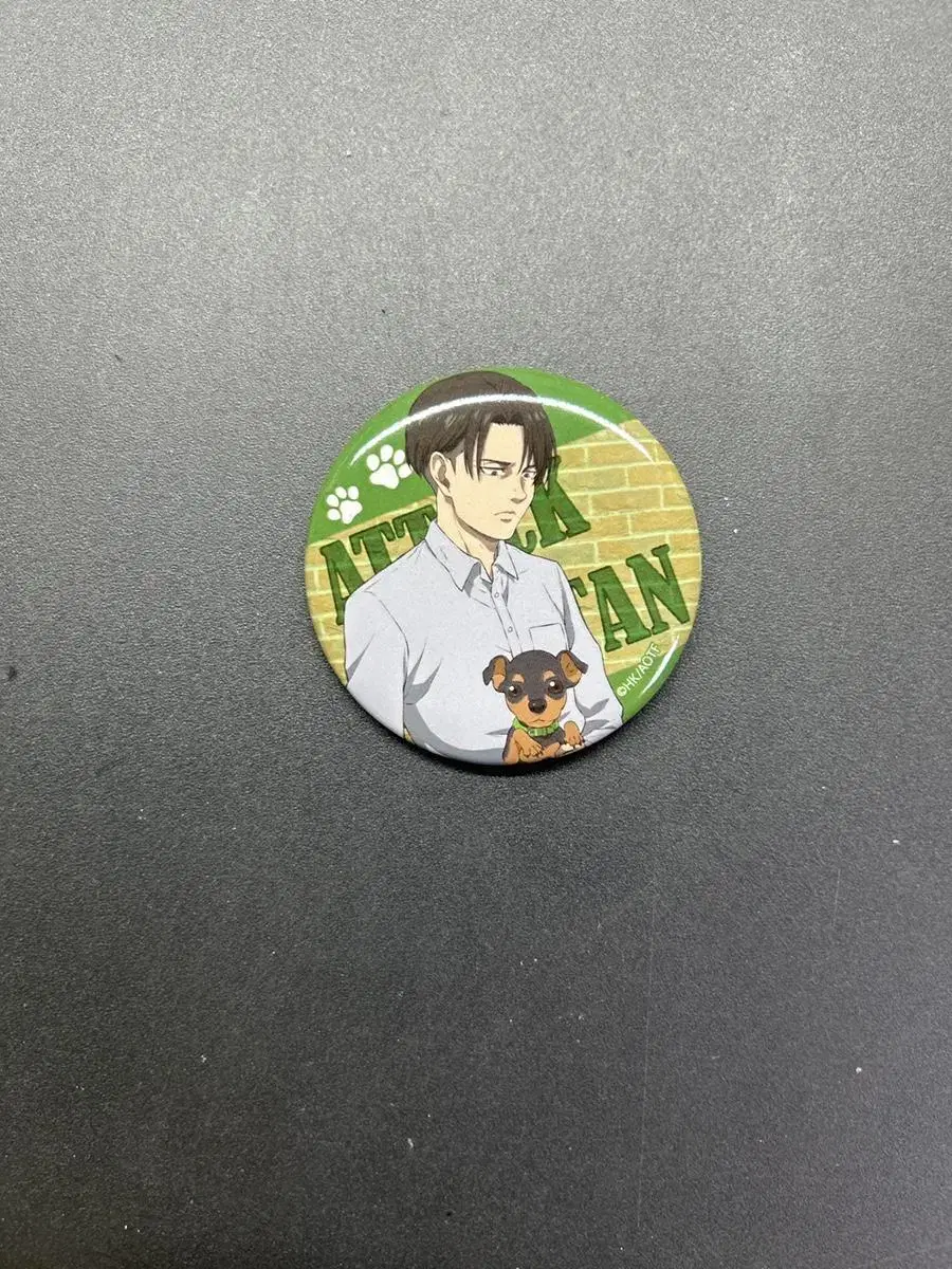 Attack on Titan of Jin Canvas Badge