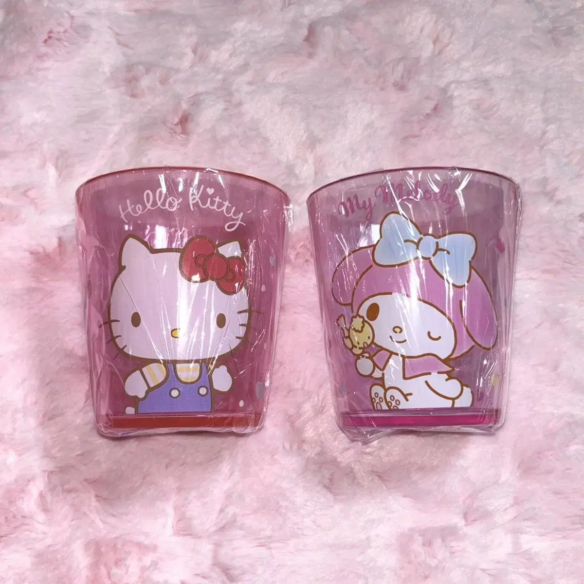 Hello Kitty My Melody Plastic Cup