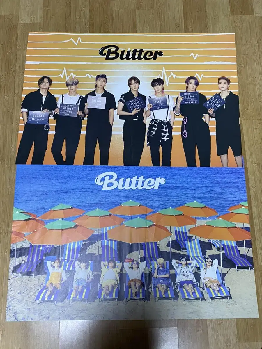 BTS bangtan butter poster