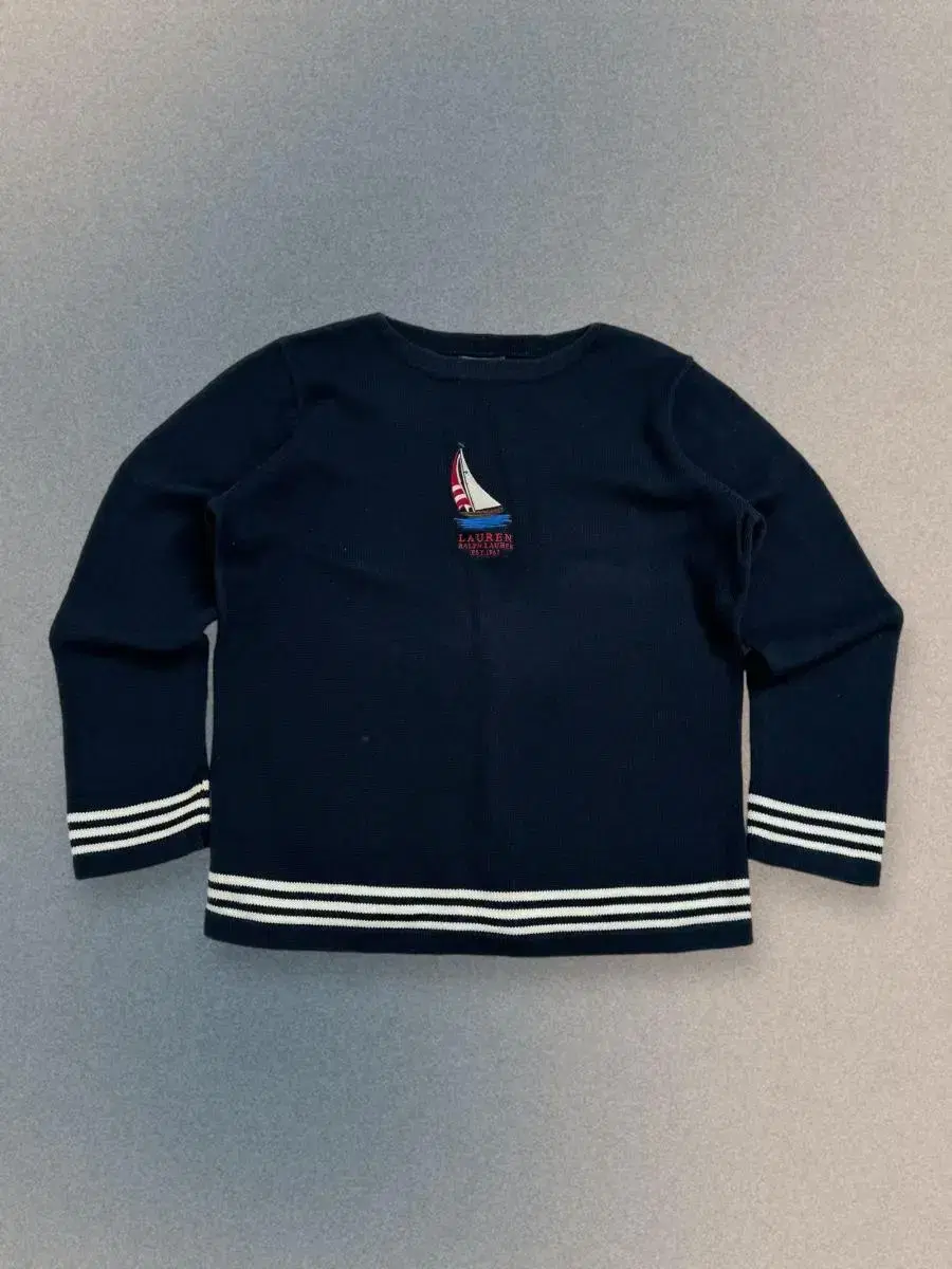 Ralph Lauren sailing pattern knit