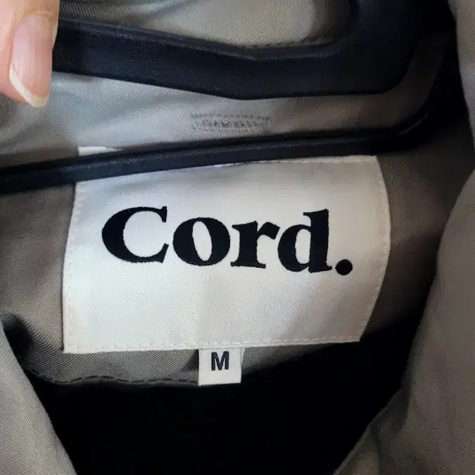 cord 블루종 자켓 그레이