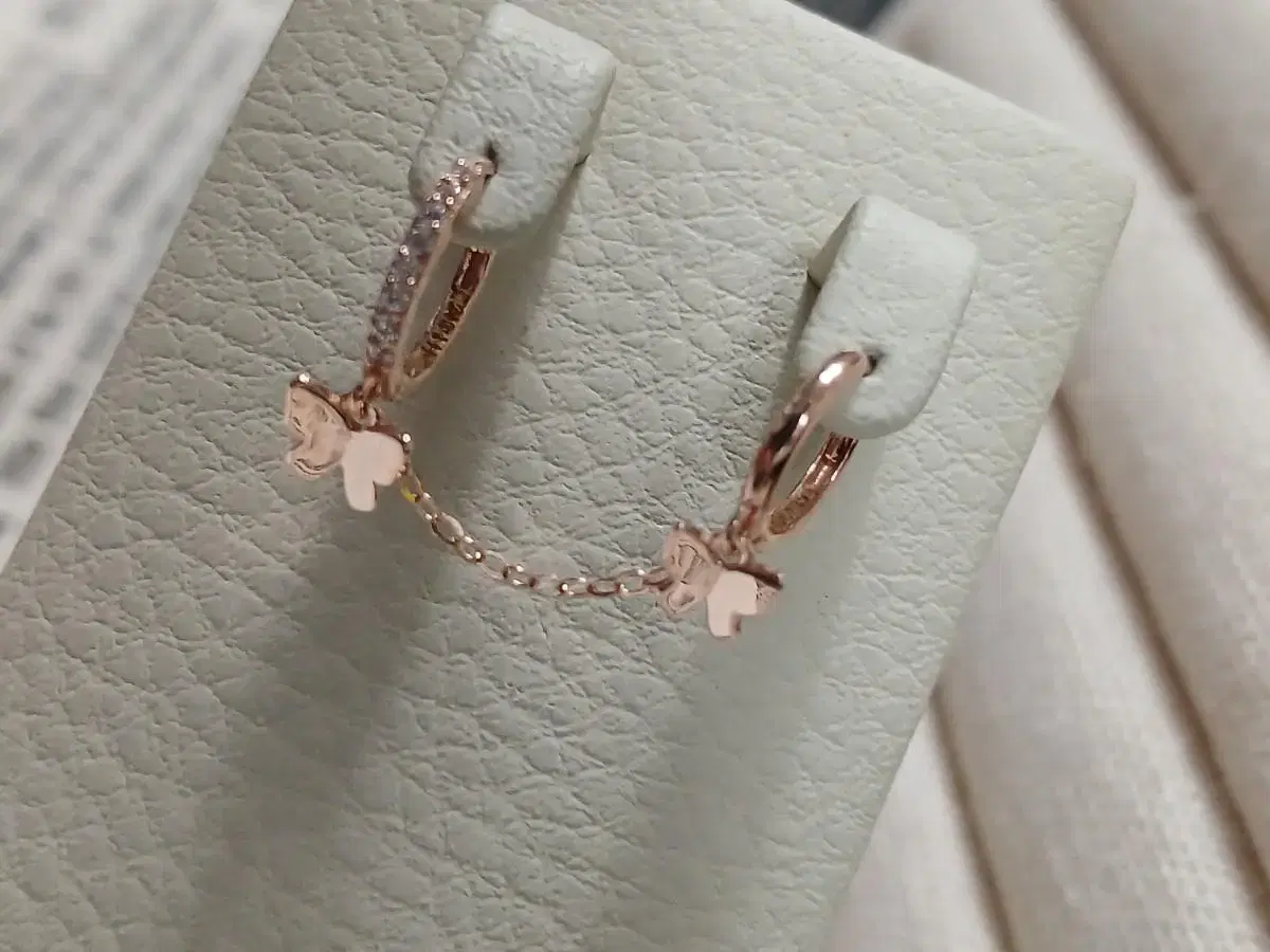 14k butterfly earrings