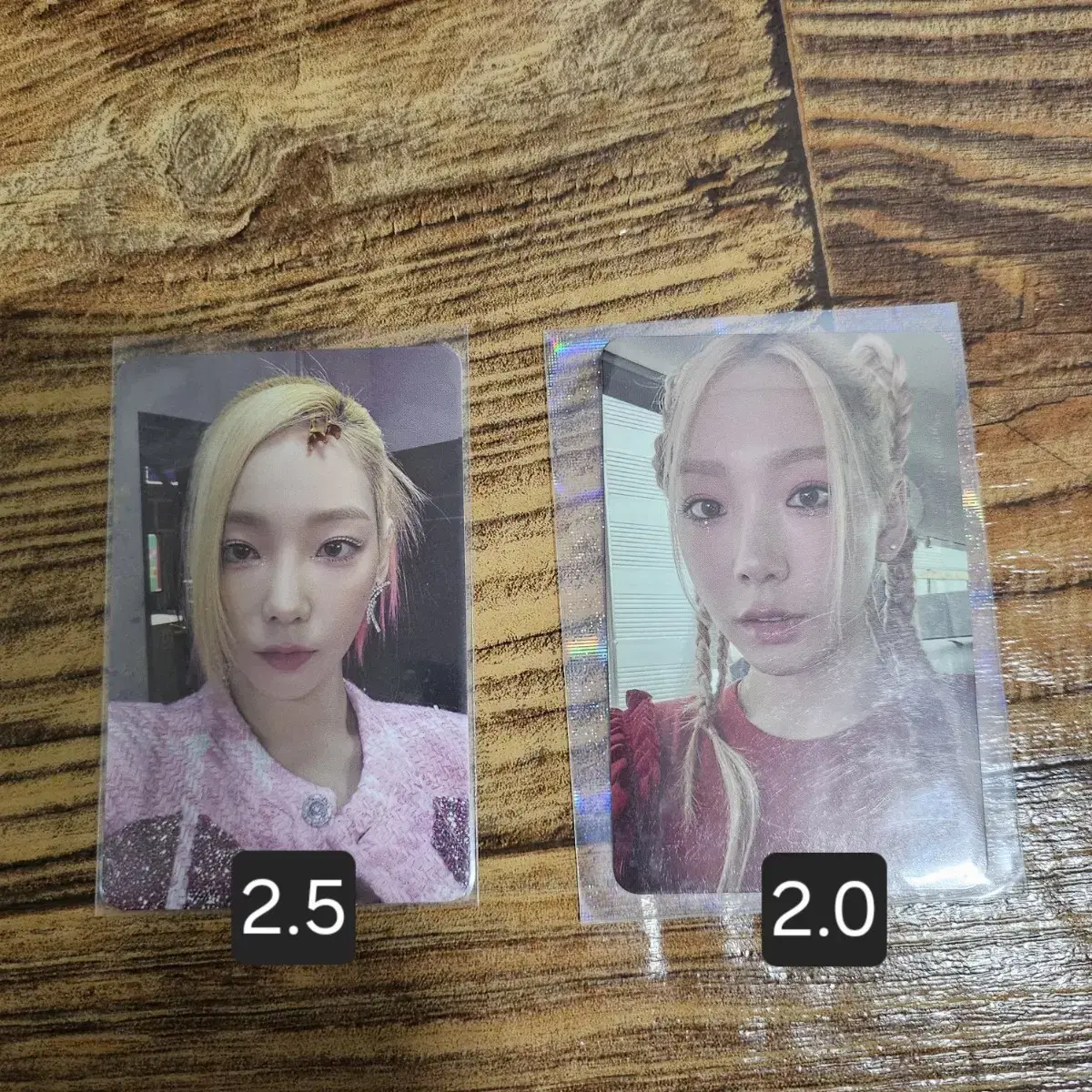 SMCU taeyeon photocard