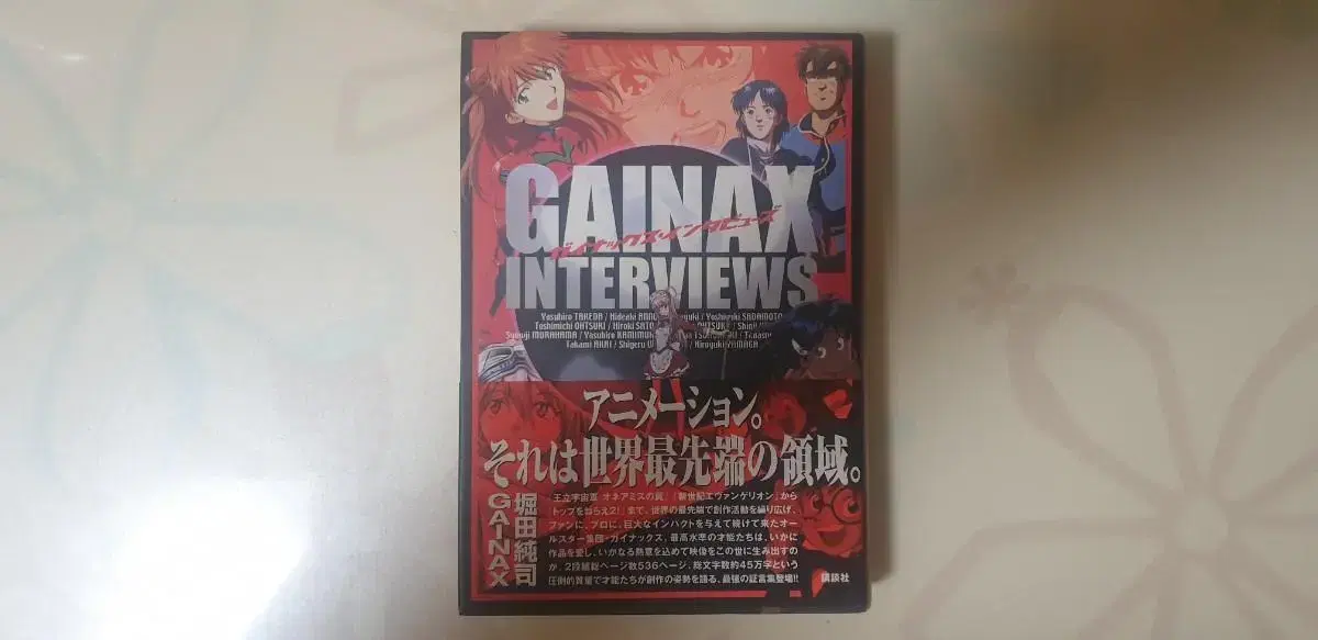 가이낙스 인터뷰즈 GAINAX INTERVIEWS