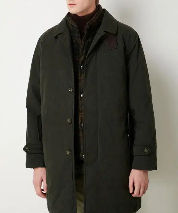 Henry Cotton Pilot Primo Coat (New) - Dark Khaki 2023