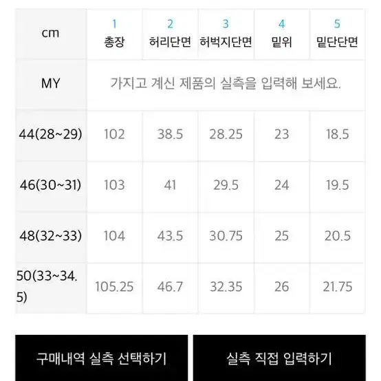 페이탈리즘 데님 0215 흑청 46 사이즈